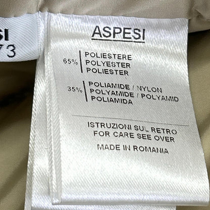 ASPESI AGILE Double Zip Down Vest Polyester Size XS