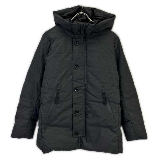 nano universe Kawada Feather Coating Coat Charcoal Size S