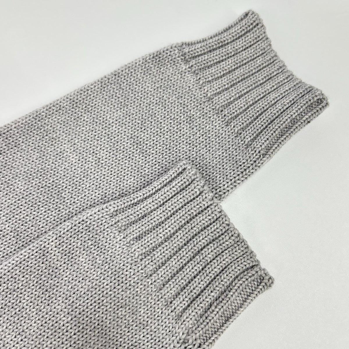 ZANONE GIRO 5-Gauge Wool Crewneck Sweater Gray Size 48