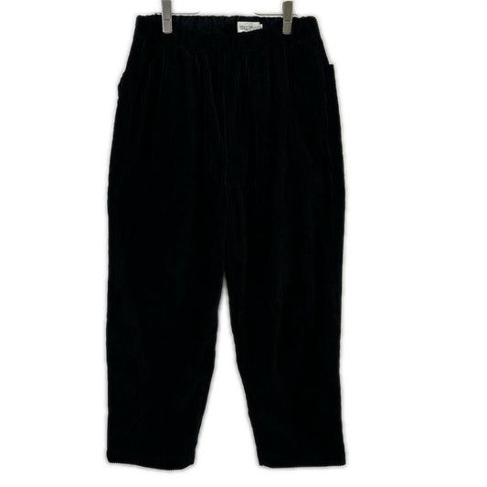 STILL BY HAND Corduroy Easy Pants Black Size 48