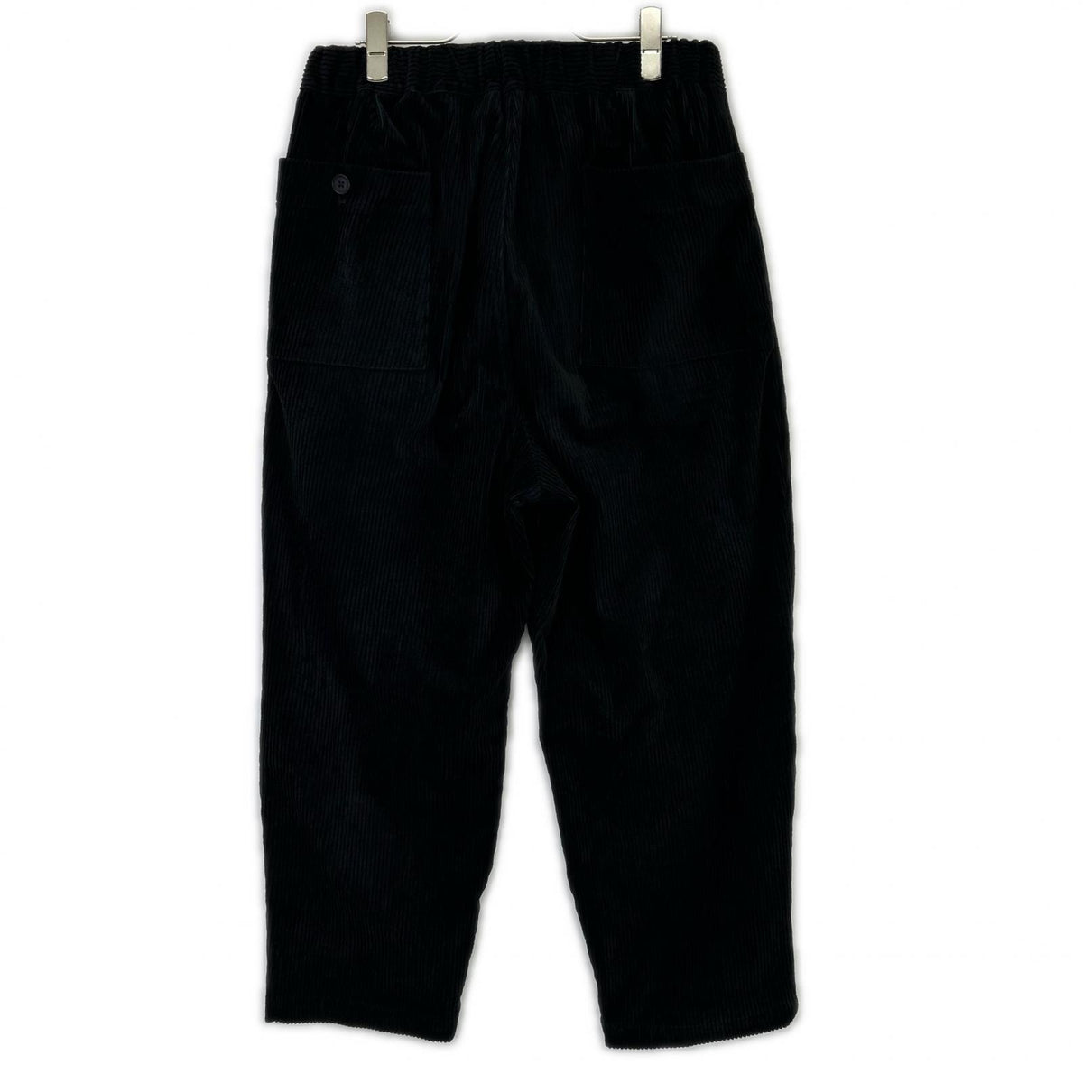 STILL BY HAND Corduroy Easy Pants Black Size 48