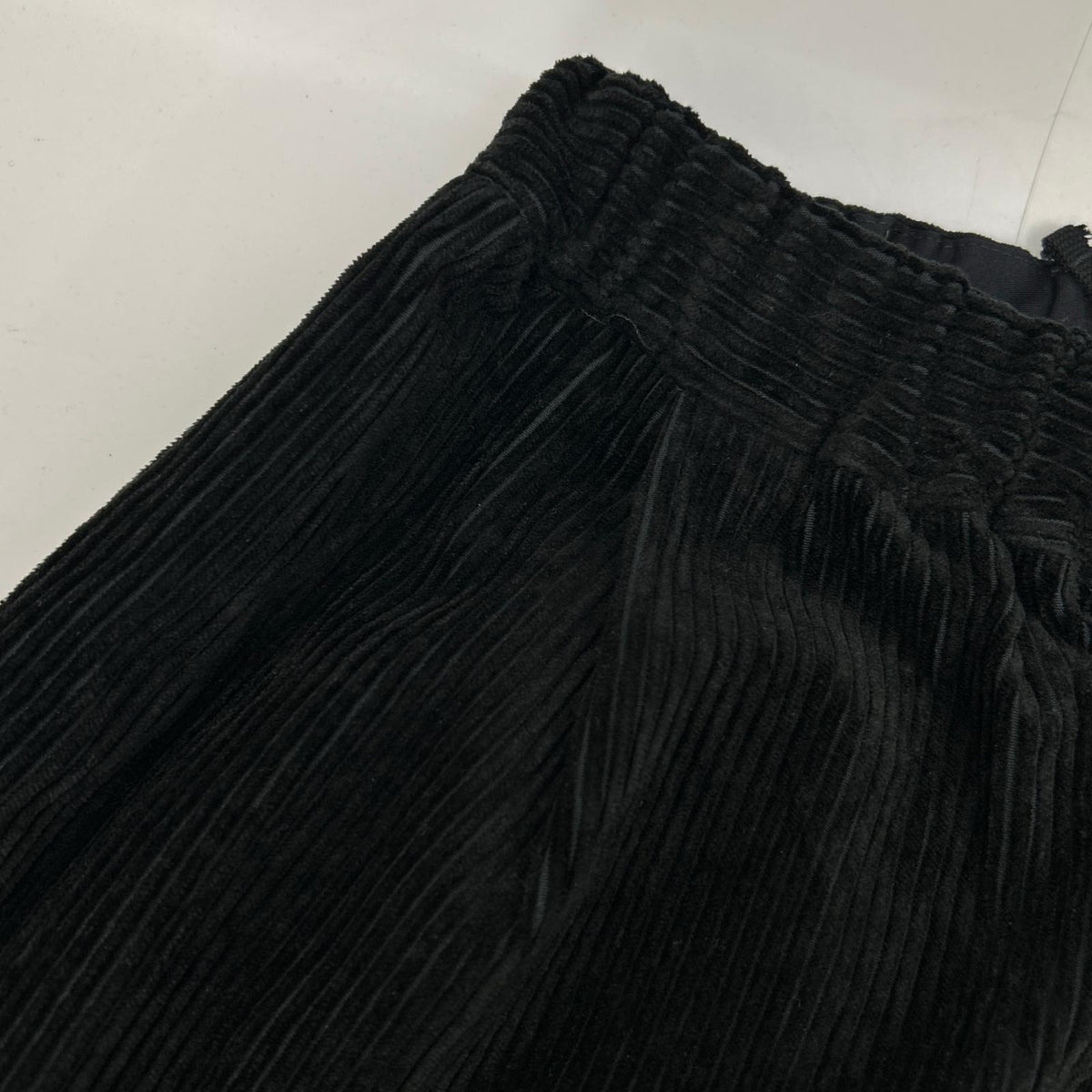 STILL BY HAND Corduroy Easy Pants Black Size 48