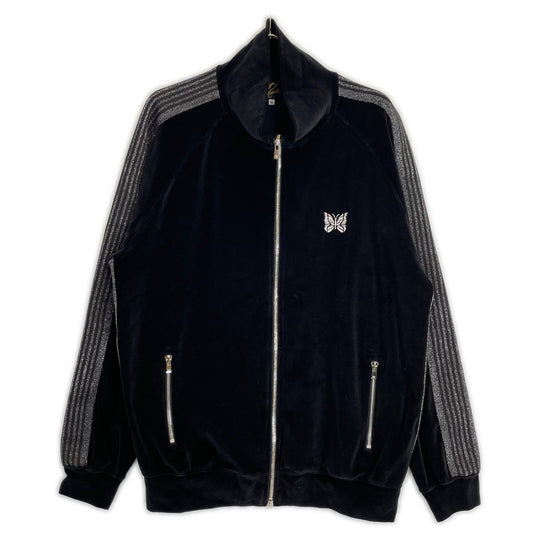 needles LHP Exclusive 26SS Velour Track Jacket Black Size XL