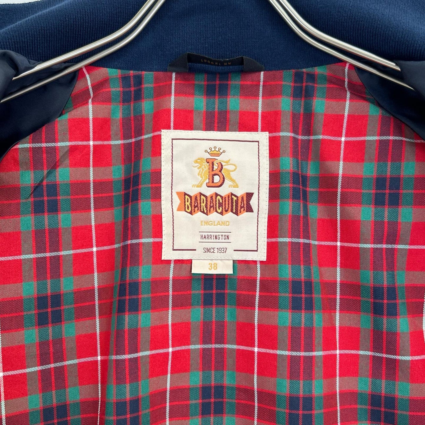 BARACUTA Made in UK Slim Fit G9 Jacket Navy Size 38