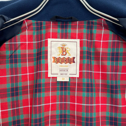 BARACUTA Made in UK Slim Fit G9 Jacket Navy Size 38