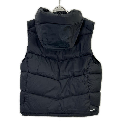 NANGA Liteforce Hooded Nylon Down Vest Size M