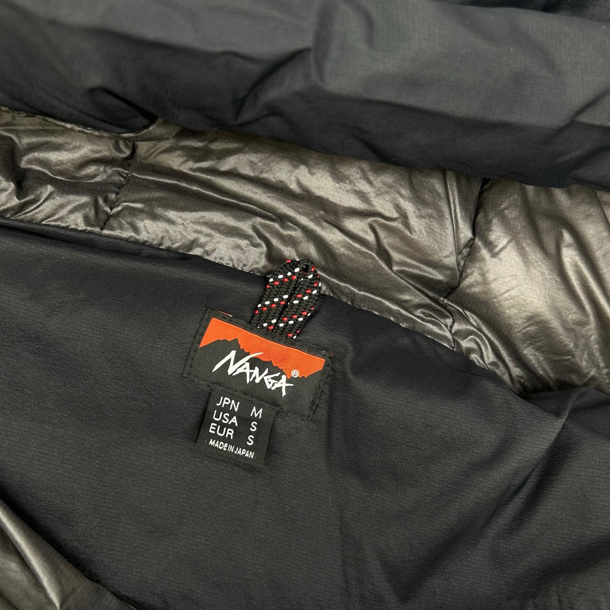 NANGA Liteforce Hooded Nylon Down Vest Size M