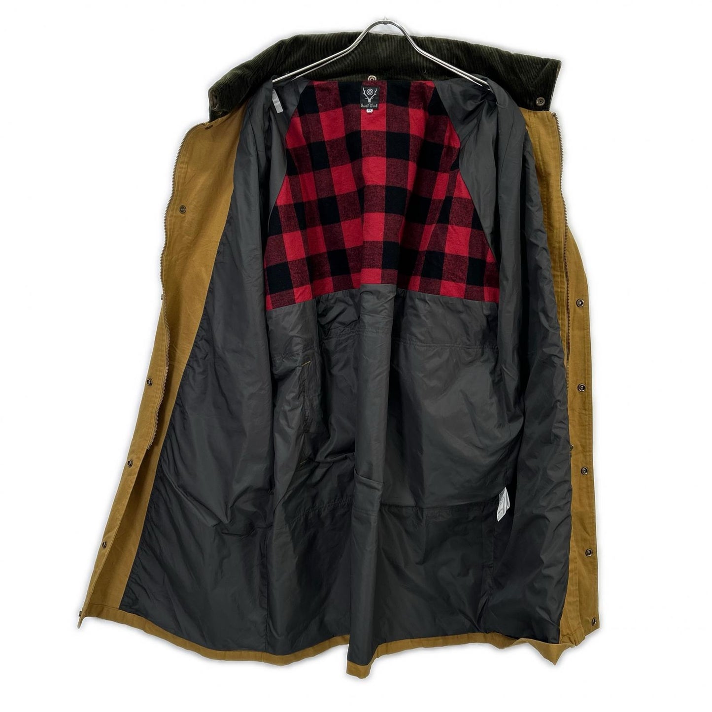 South2 West8 Carmel Paraffin Coating Cotton Coat