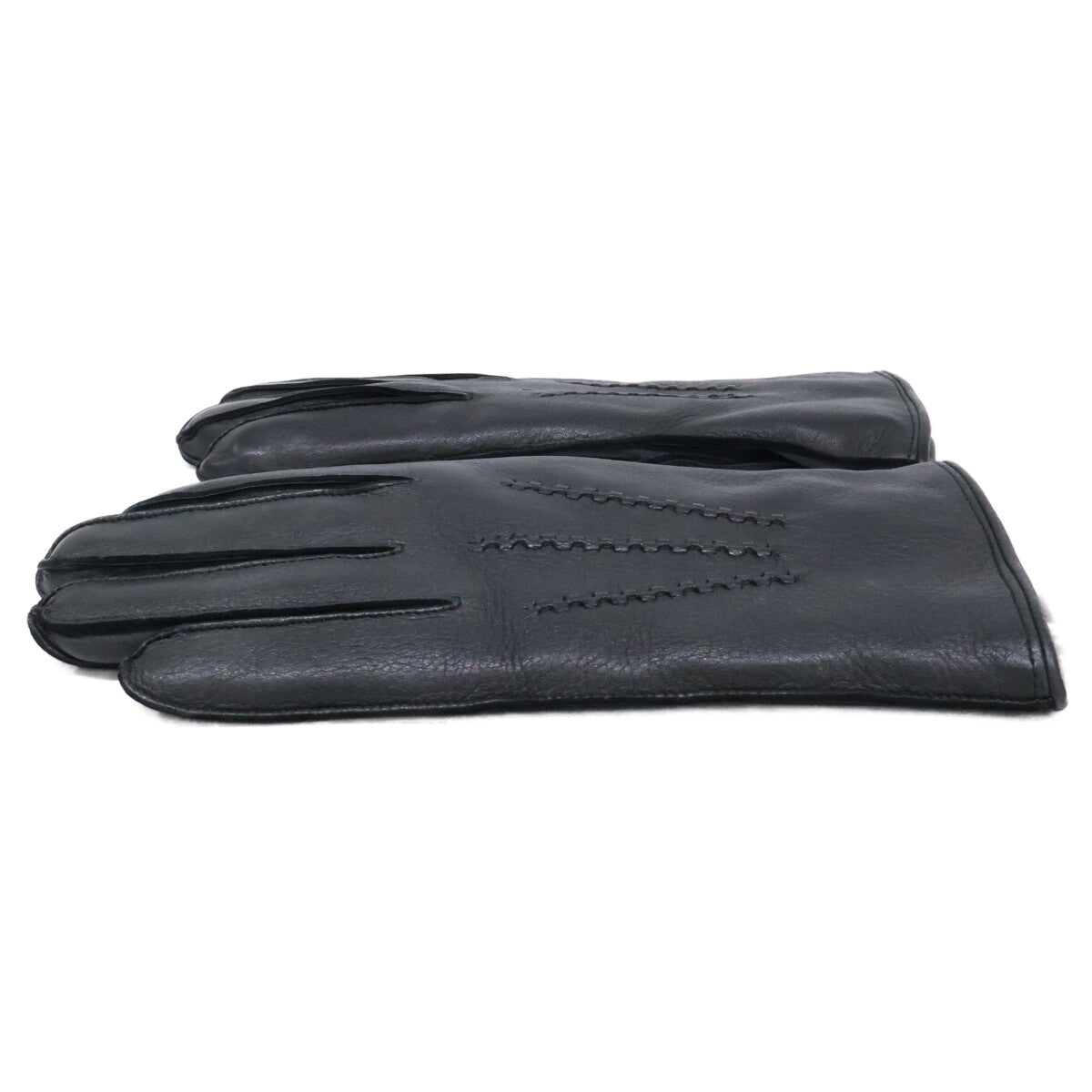 DENTS Deerskin Rabbit Fur Lined Gloves Size ONE SIZE