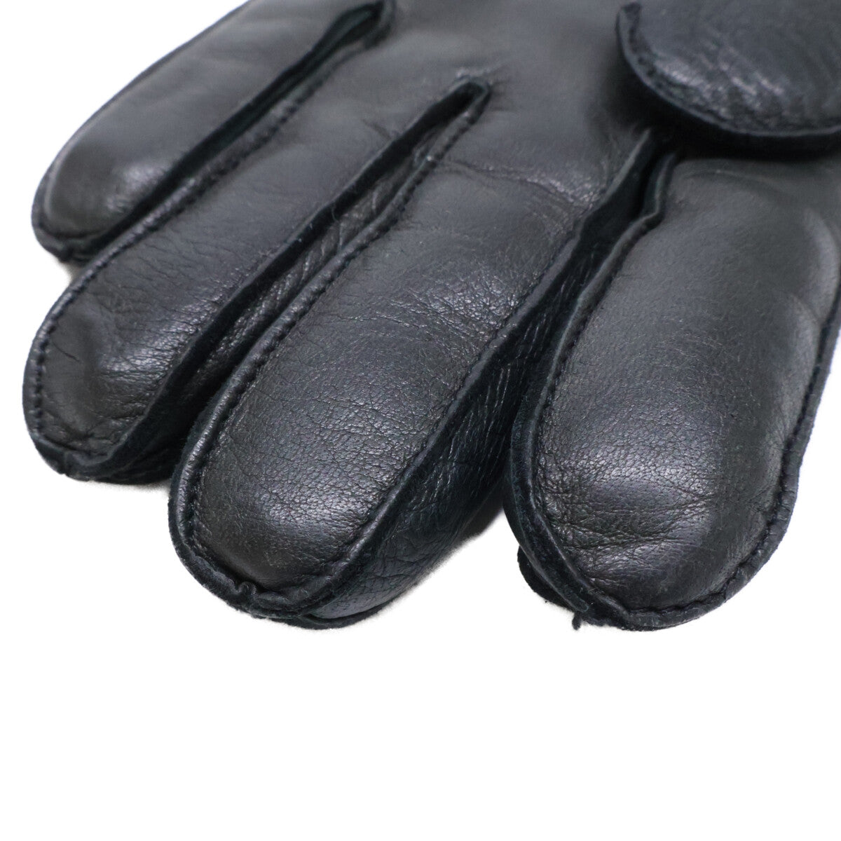 DENTS Deerskin Rabbit Fur Lined Gloves Size ONE SIZE