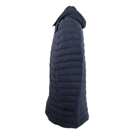 MONCLER Michel Hooded Down Coat Navy Size 1