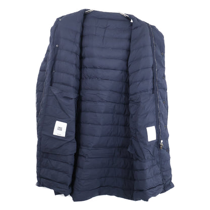 MONCLER Michel Hooded Down Coat Navy Size 1