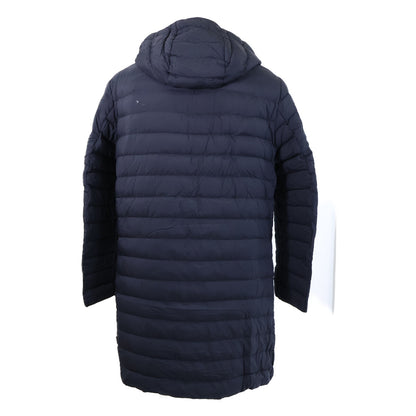 MONCLER Michel Hooded Down Coat Navy Size 1