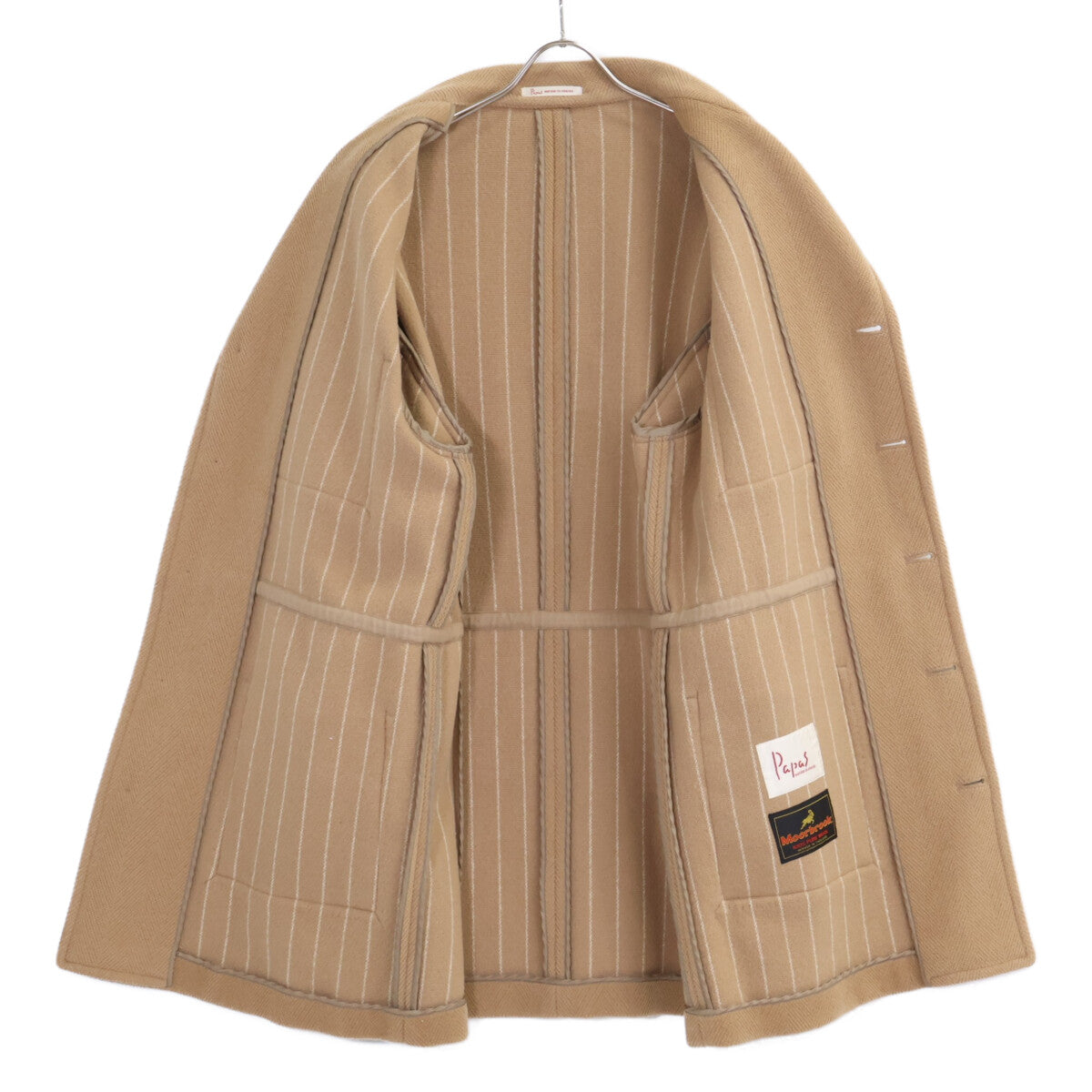 PAPAS Moorbrook Wool Rhino Logo Single Coat Size L