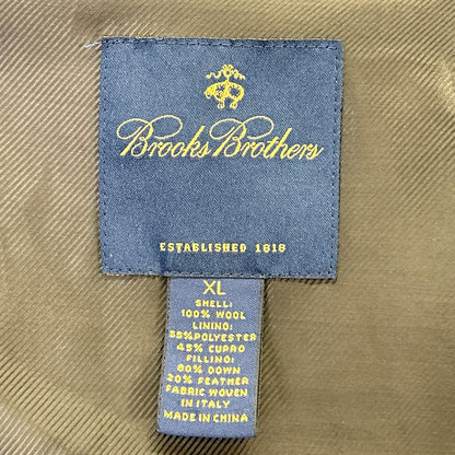 BrooksBrothers Loro Piana Wool Down Jacket Size XL