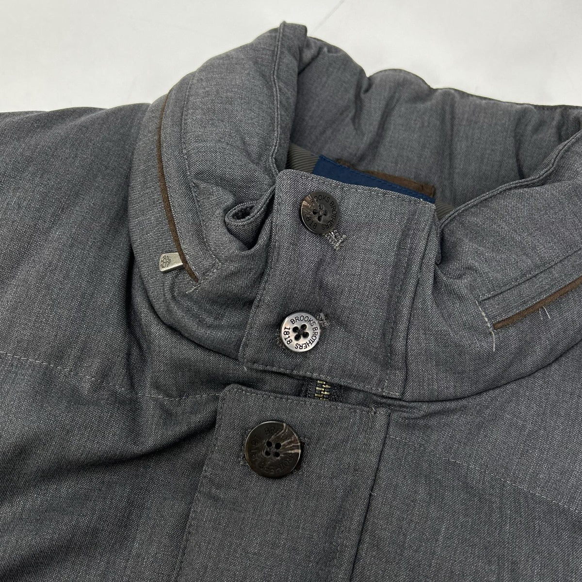 BrooksBrothers Loro Piana Wool Down Jacket Size XL