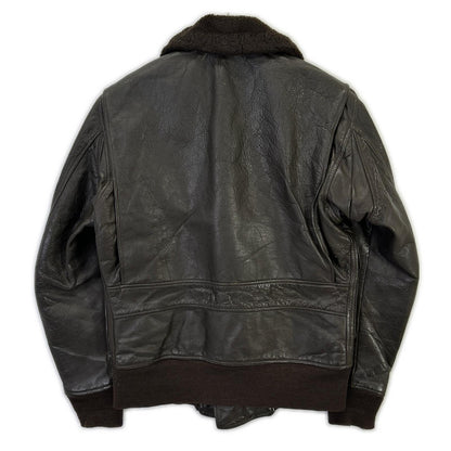 MILITARY 70s US Navy G-1 Flight Jacket Size 36
