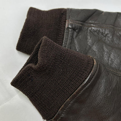 MILITARY 70s US Navy G-1 Flight Jacket Size 36