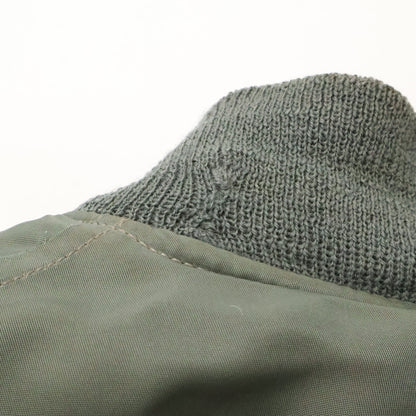 UNITED STATES AIRFORCE 50s MA-1 Nylon Bomber Sage Size S