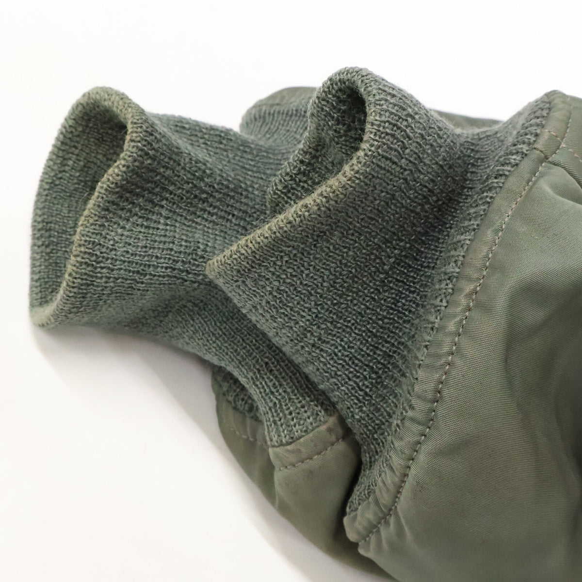 UNITED STATES AIRFORCE 50s MA-1 Nylon Bomber Sage Size S