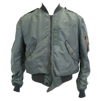 U.S.A.F 1955 L2-B Nylon Flight Jacket Sage Green