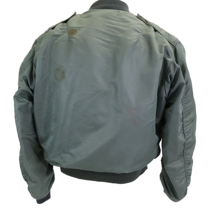 U.S.A.F 1955 L2-B Nylon Flight Jacket Sage Green