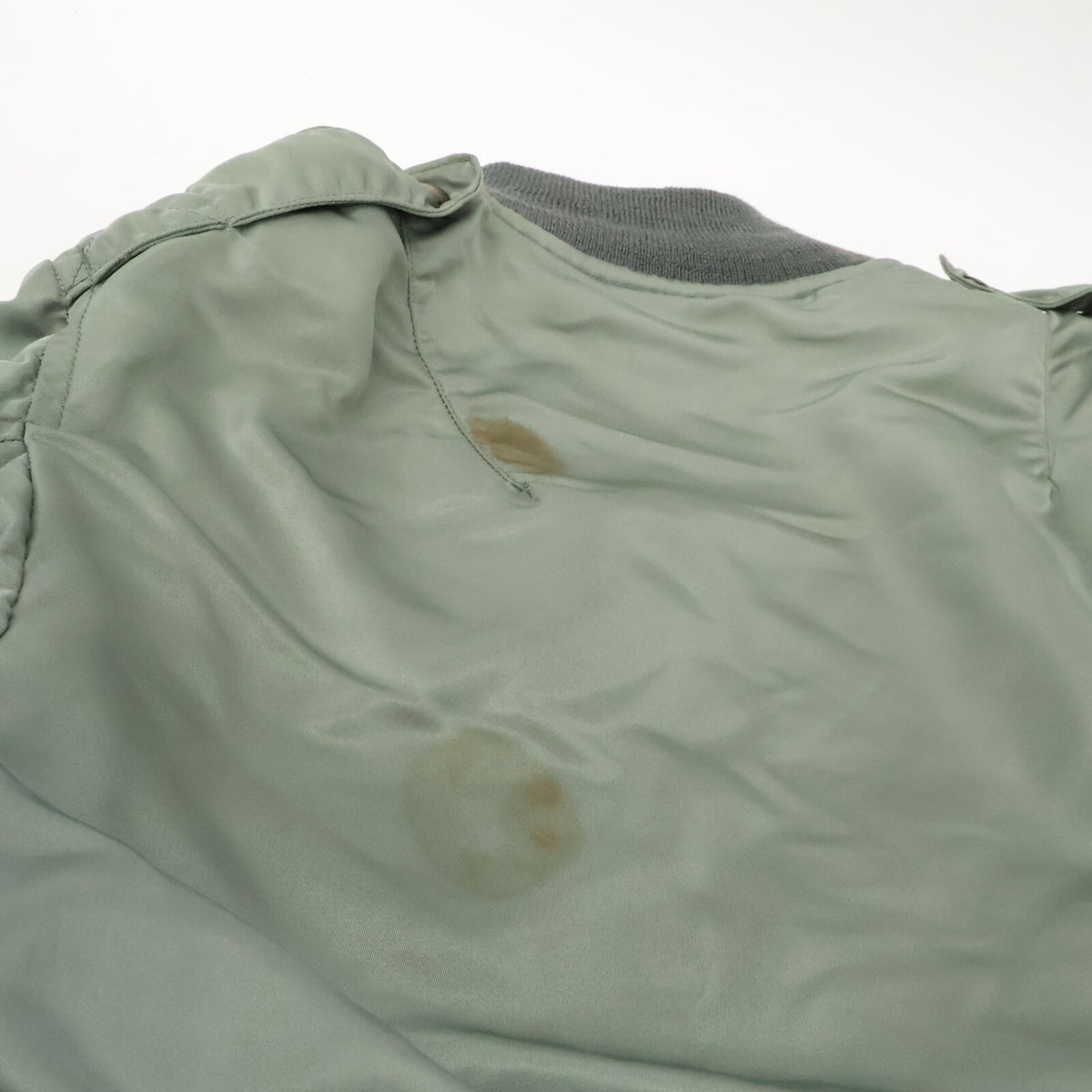 U.S.A.F 1955 L2-B Nylon Flight Jacket Sage Green