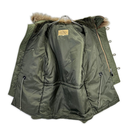 AVIREX N-3B Nylon Flight Jacket Sage Green Size M