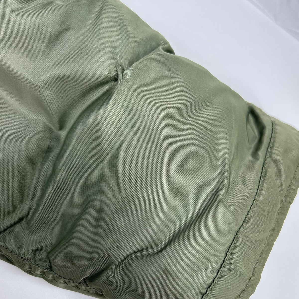 AVIREX N-3B Nylon Flight Jacket Sage Green Size M