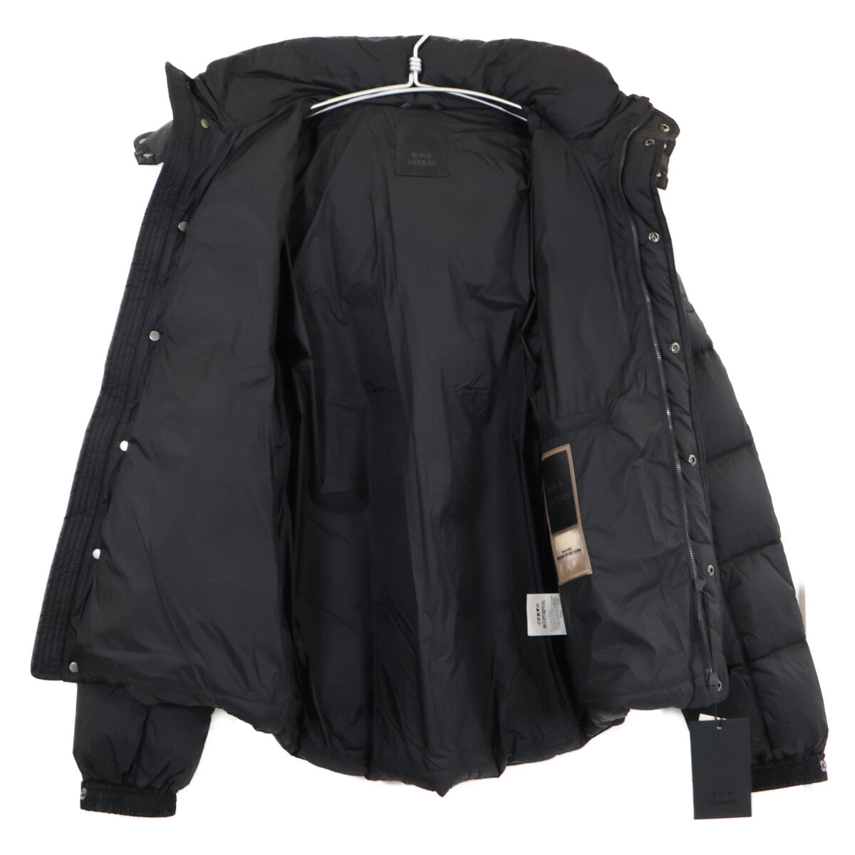TATRAS BOESIO Hooded Down Jacket Black Size 04