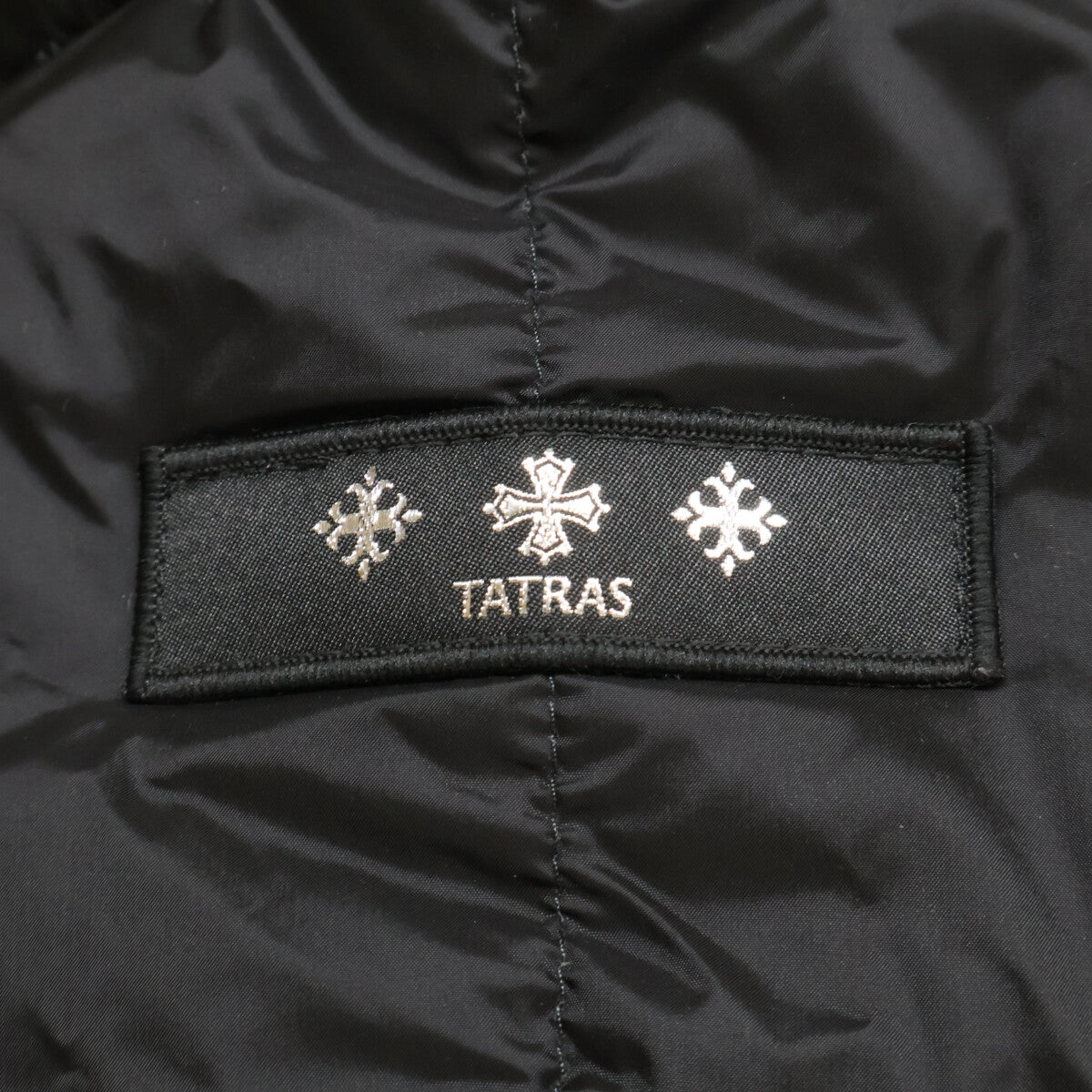 TATRAS BOESIO Hooded Down Jacket Black Size 04
