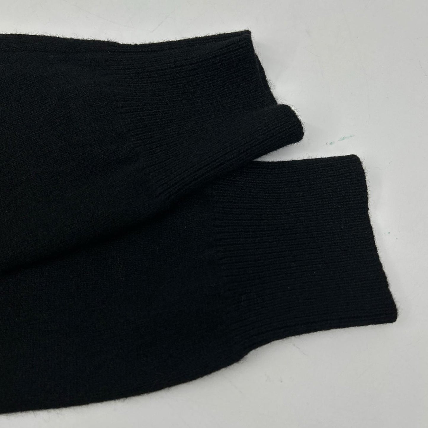 Yonetomi Black Cashmere Basic Knit Cardigan Size 1