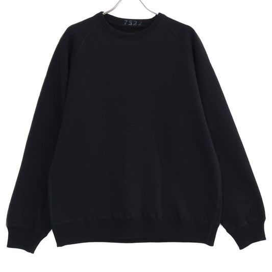 AVIREX 25AW Raglan Sweatshirt Black Cotton Size L