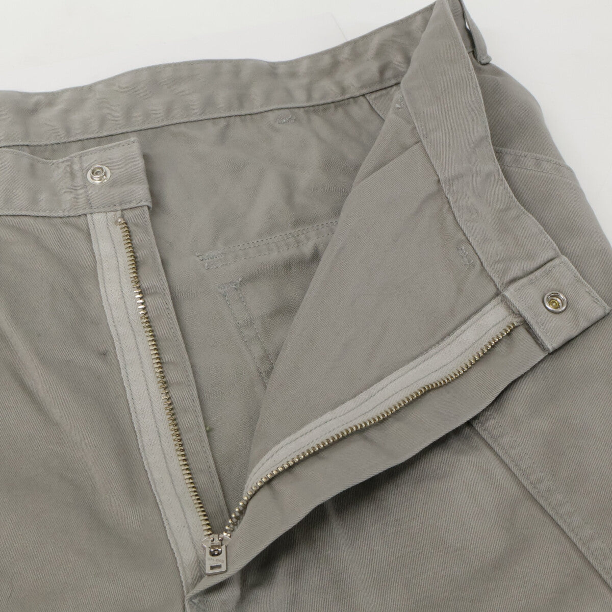 AVIREX Mechanic Pants Gray Cotton Size 36