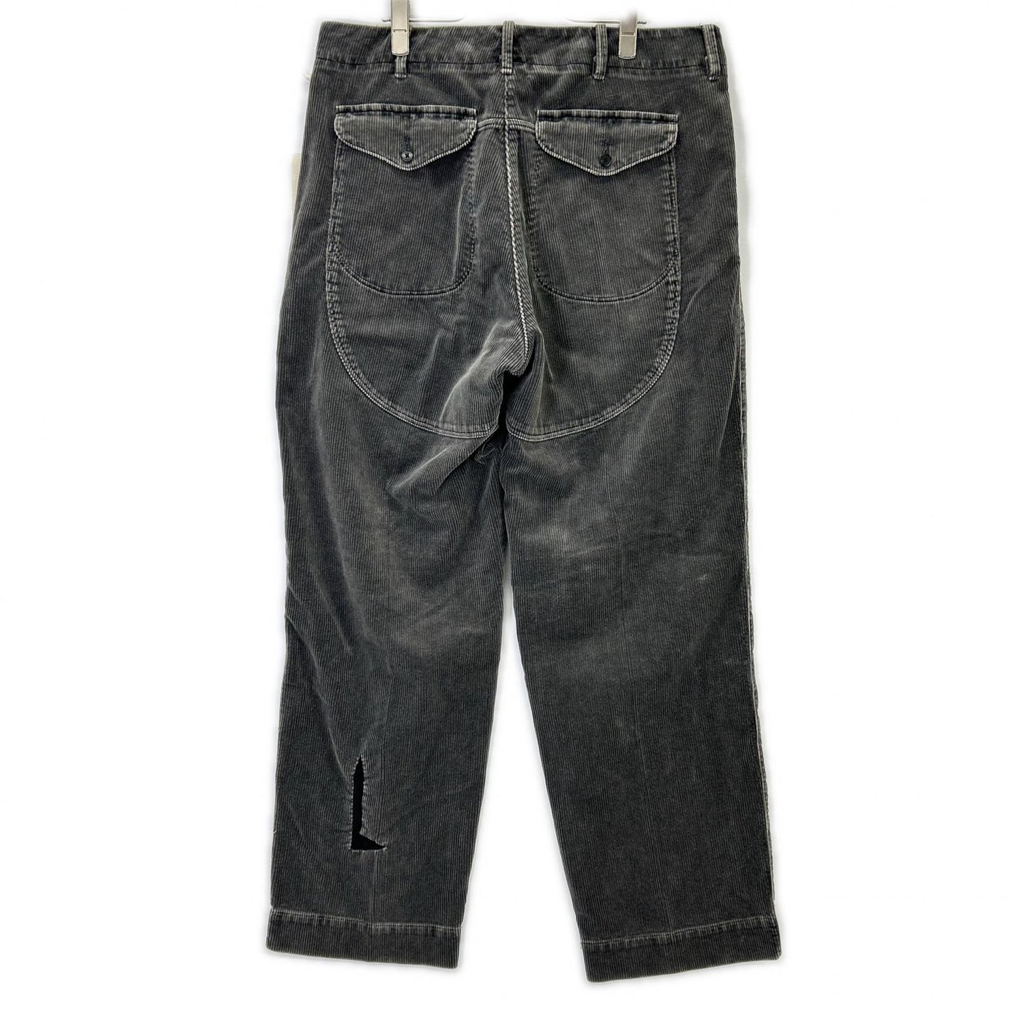 OLDJOE&CO. Paded Back Rover Gray Cotton Size 36