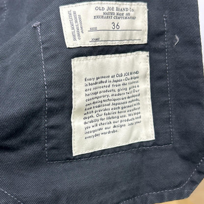 OLDJOE&CO. Paded Back Rover Gray Cotton Size 36