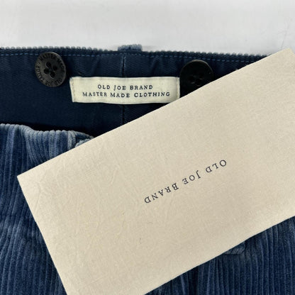 OLDJOE&CO. Paded Back Rover Navy Cotton Size 32