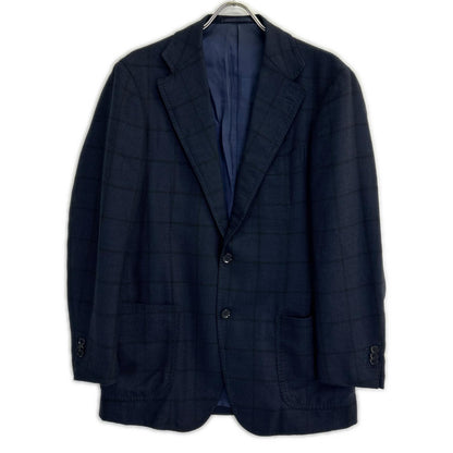 RING JACKET Meister Blazer Navy Wool Size 50