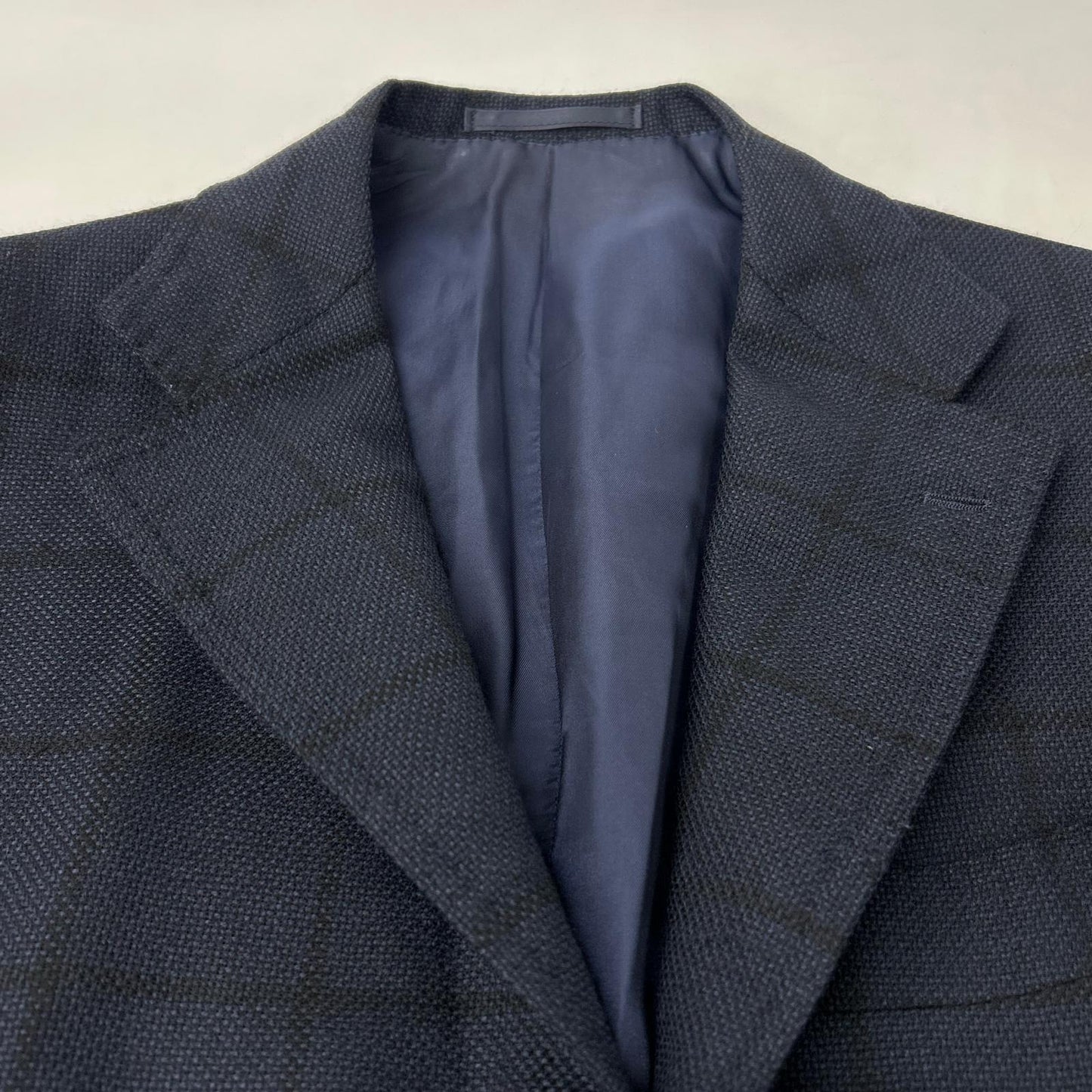 RING JACKET Meister Blazer Navy Wool Size 50