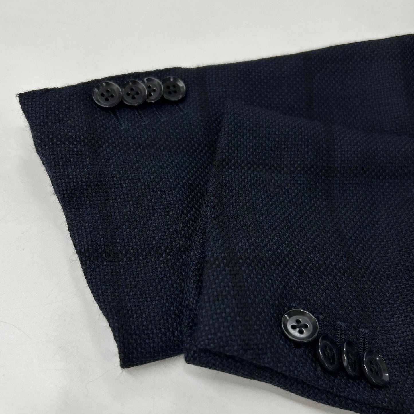 RING JACKET Meister Blazer Navy Wool Size 50