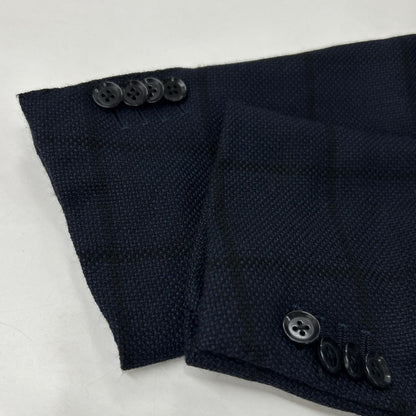 RING JACKET Meister Blazer Navy Wool Size 50