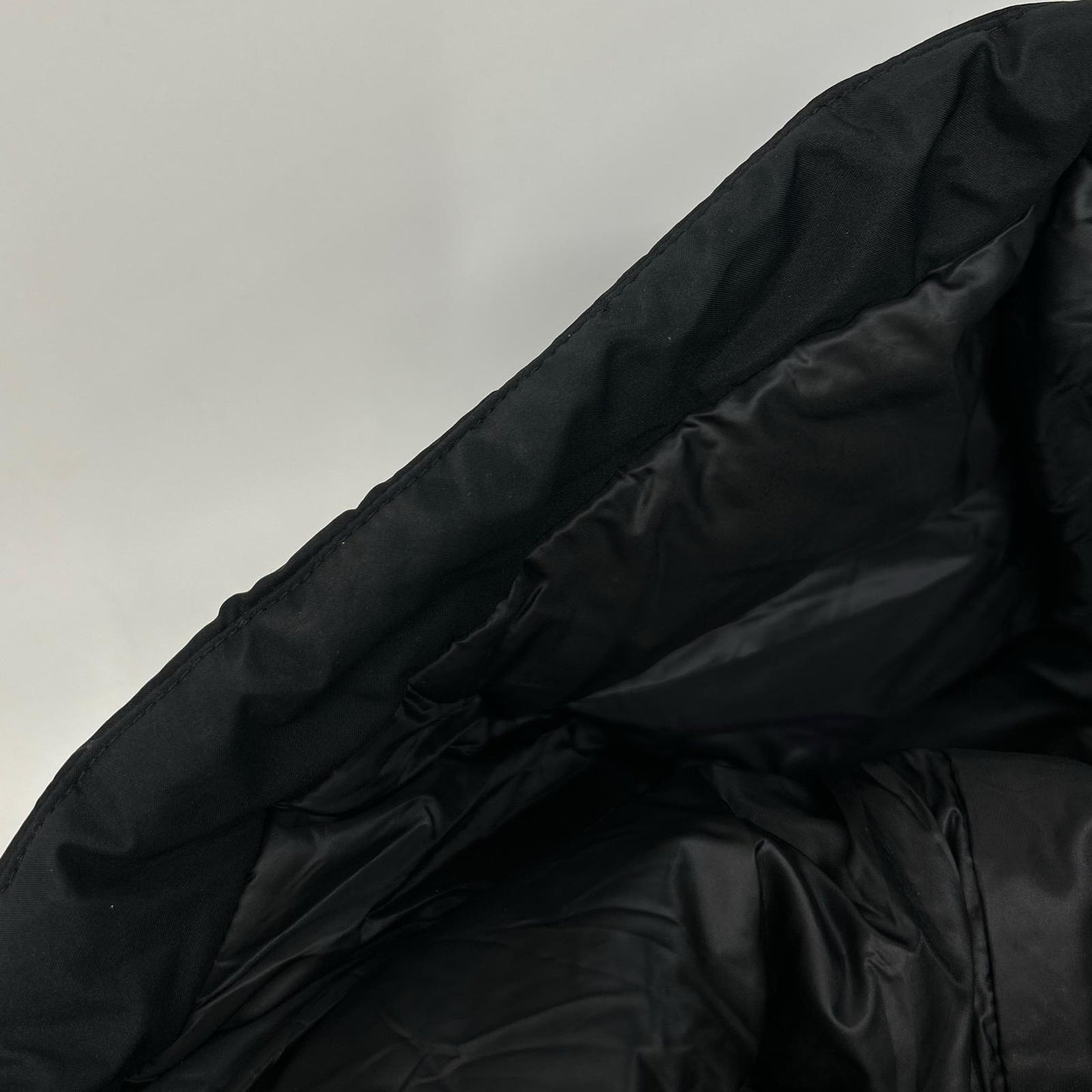 HERNO Black Laminar GORE Windstopper Down Jacket Size 50