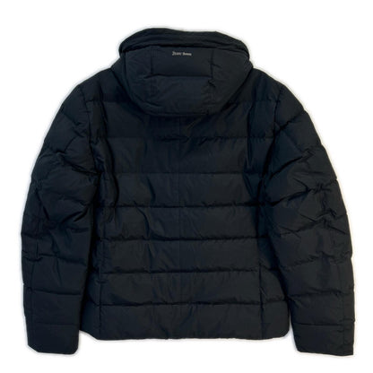 HERNO Black Laminar GORE Windstopper Down Jacket Size 50