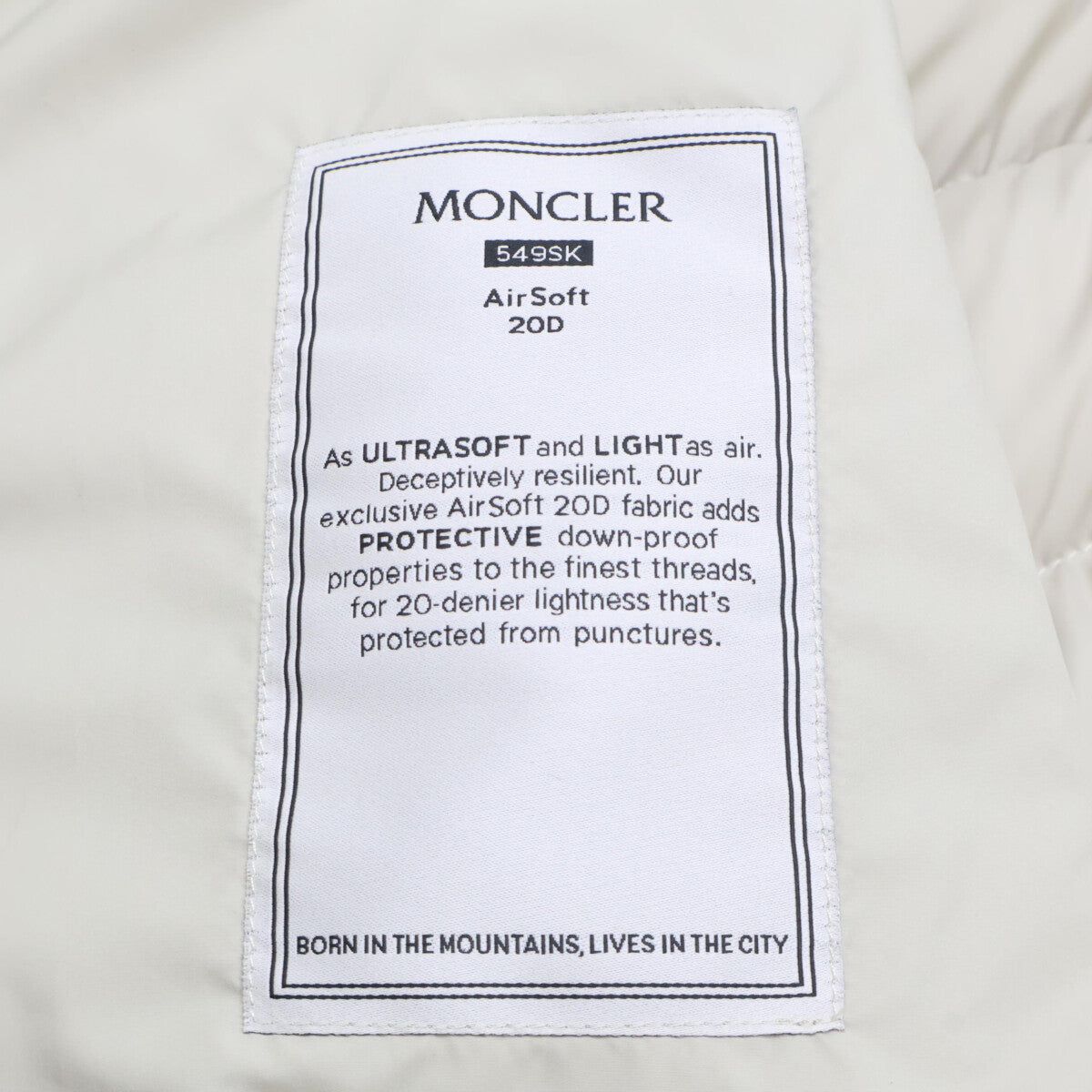 MONCLER ARNEB 23' Hooded Down Jacket Beige Size 4