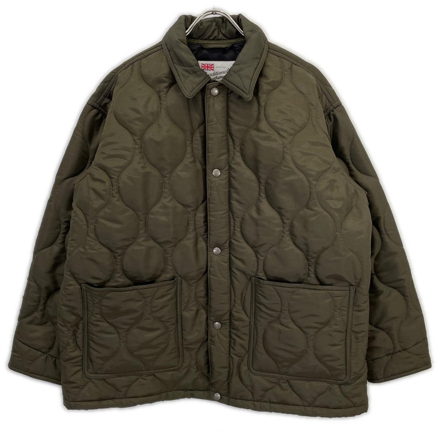 TRADITIONAL WEATHERWEAR Khaki Quilted Jacket Size 38
