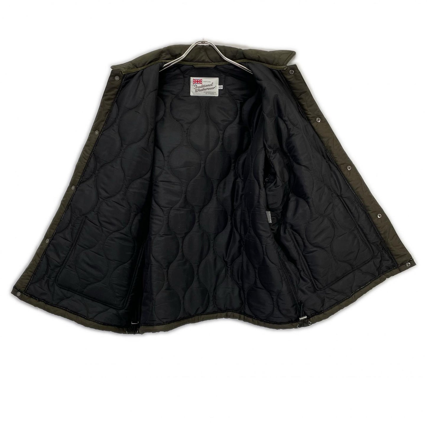 TRADITIONAL WEATHERWEAR Khaki Quilted Jacket Size 38