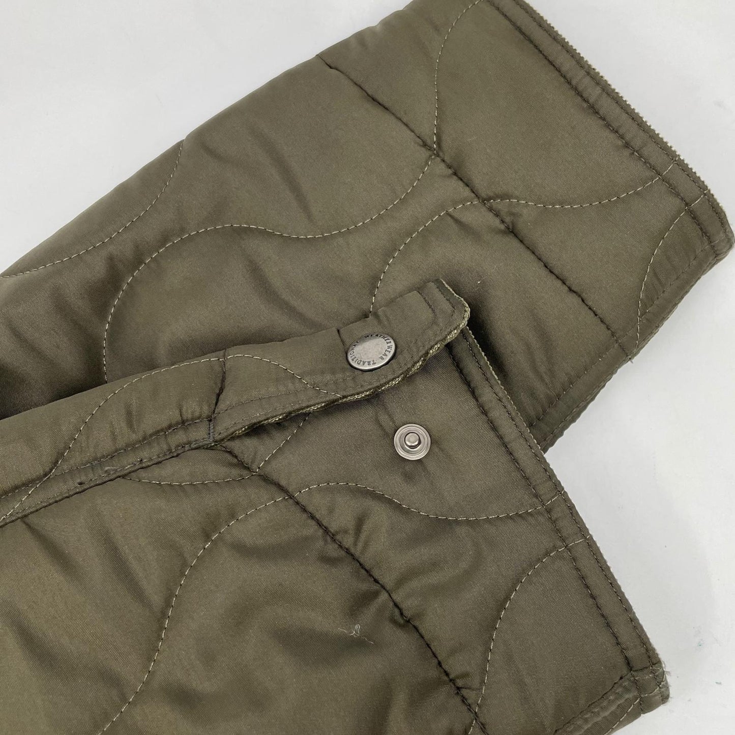 TRADITIONAL WEATHERWEAR Khaki Quilted Jacket Size 38