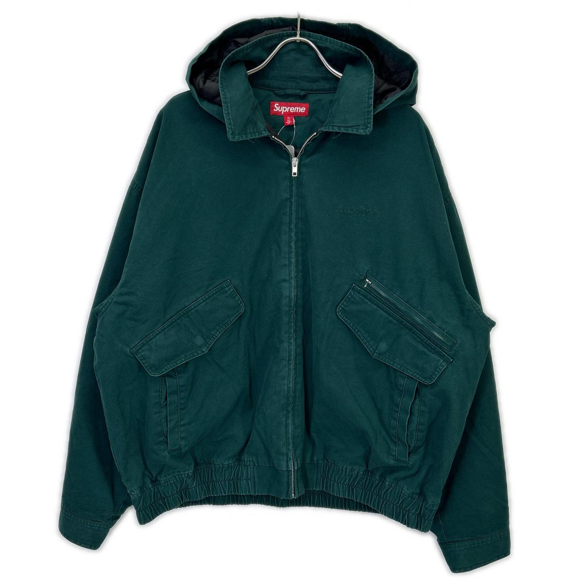 Supreme 25AW Dark Green Hooded Utility Jacket Size XL