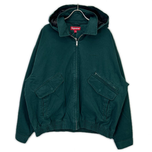 Supreme 25AW Dark Green Hooded Utility Jacket Size XL