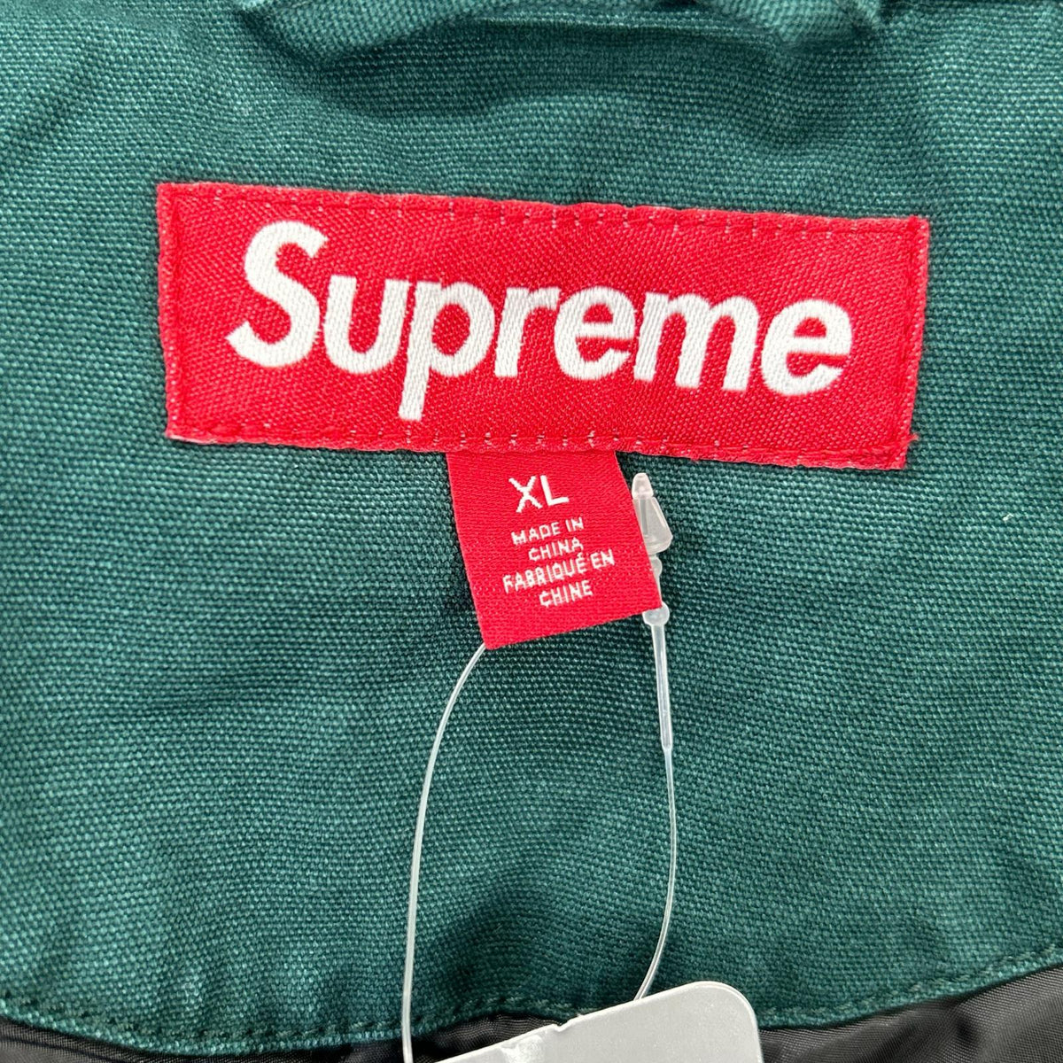 Supreme 25AW Dark Green Hooded Utility Jacket Size XL
